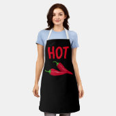 HETE PEPERS VROUW HOTTIE KEUKENSCHORT SCHORT (Gedragen)