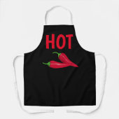 HETE PEPERS VROUW HOTTIE KEUKENSCHORT SCHORT (Voorkant)