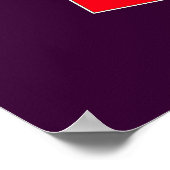 Hete pepersaus poster (Hoek)