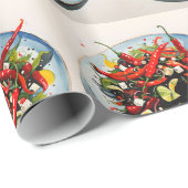 Hete Peppers Salade Cadeaupapier (Rol Hoek)