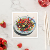 Hete Peppers Salade Servet (Insitu)