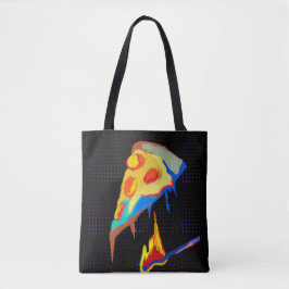hete pizza tote bag