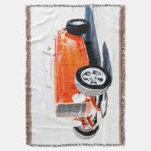 Hete Rod Gooi Deken (Voorkant Verticaal)