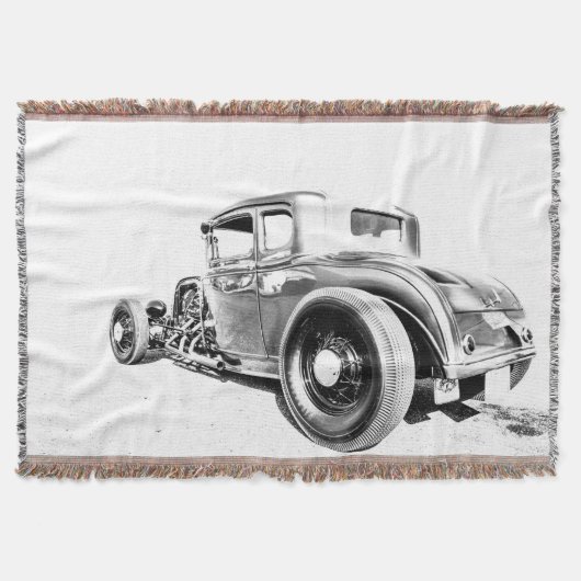 Hete Rod Gooi Deken (Voorkant)