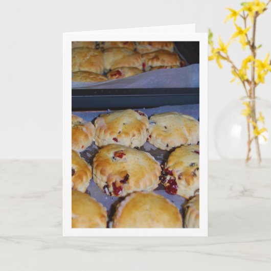 hete rode bess scones kaart (Gele Bloem)