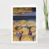 hete rode bessen scones kaart (Voorkant)