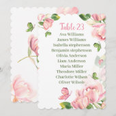 Hete roze bloemen vlinders zitkaart kaart (Voorkant / Achterkant)