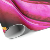 Hete roze bruine goudglittercadeautjes cadeaupapier (Rol Hoek)