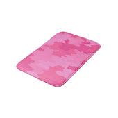 Hete Roze Camouflage Badmat (Gekanteld)