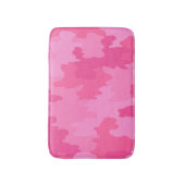 Hete Roze Camouflage Badmat (Voorkant Verticaal)