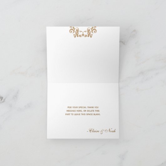 Hete Roze en Gouden Marokkaan dankt u de Kaart van (Binnen)