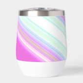 Hete roze en witte strips (Voorkant)