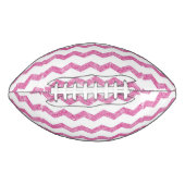 hete roze, faux glitter,girly,teen,chevron,zigzag, american football (Voorkant)