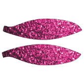 Hete roze faux glitter schittert bling basketbal (Panelen)