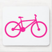 Hete Roze Fiets; fiets Muismat (Voorkant)