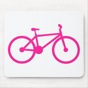 Hete Roze Fiets; fiets Muismat