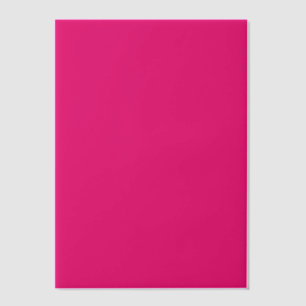 Hete Roze fuchsia vellum papieren Uitnodigingen