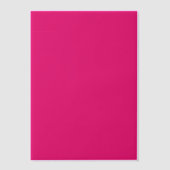 Hete Roze fuchsia vellum papieren Vellum Uitnodigingen (Voorkant)