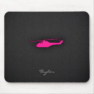 Hete Roze Helikopter Muismat