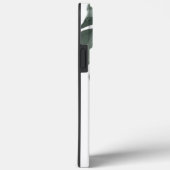 Hete roze orchideeën tropische flora met Jouw naam Case-Mate iPhone Case (Achterkant / Rechts)