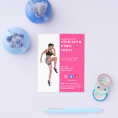 hete roze Sidebar Fotogynaecologische trainer gesc Flyer (Enkel)