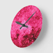 Hete Roze Sterren Ronde Klok (Hoek)