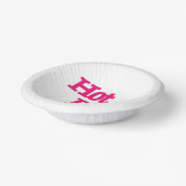 Hete Roze witte papieren kommen (Gebogen)