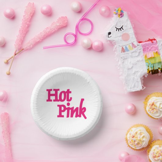 Hete Roze witte papieren kommen (Feest)