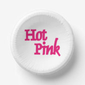 Hete Roze witte papieren kommen (Voorkant)