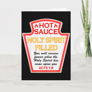 Hete Saus Geest Vullende Condiment Verkleedfeest M Kaart