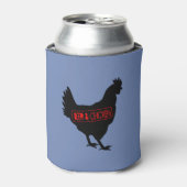 Hete saus in kip blikjeskoeler (Blikje Voorkant)