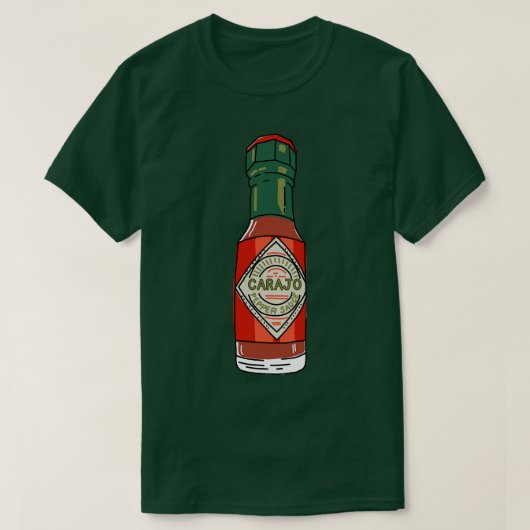 Hete Saus Leuk ontwerp voor de fijnproever kenner T-shirt (Design voorkant)