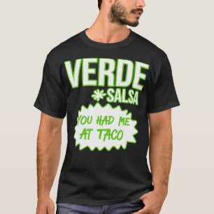 HETE SAUZEN Halloween Kostuums Groene Salsa VERDE T-shirt