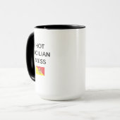Hete Siciliaanse Puinhoop Mok (Voorkant links)