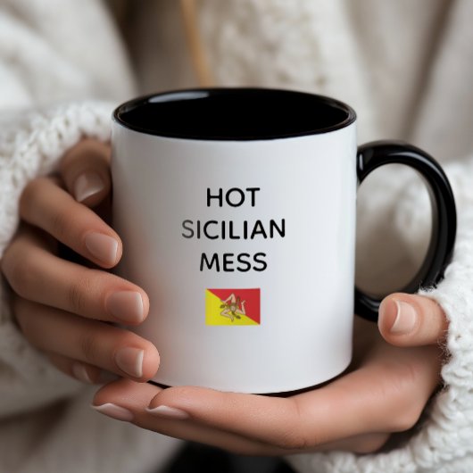 Hete Siciliaanse Puinhoop Mok