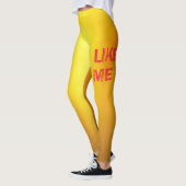 Hete Sinaasappel. Leggings (Links)