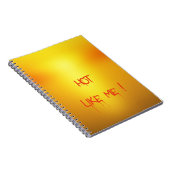 Hete Sinaasappel. Notitieboek (Rechterzijde)