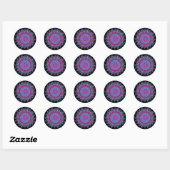 Hete Sneeuwvlok Sticker (Vel)