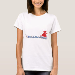 Hete snelle en ongecontroleerde sleeër t-shirt