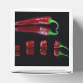 Hete Spaanse peper Bedankdoosjes (Bovenkant)