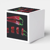 Hete Spaanse peper Bedankdoosjes (Achterkant)