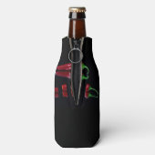 Hete Spaanse peper Flesjeskoeler (Fles Achterkant)