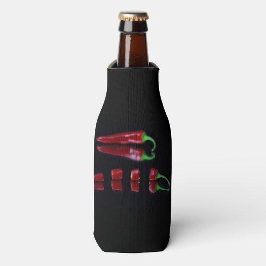 Hete Spaanse peper Flesjeskoeler (Fles Voorkant)