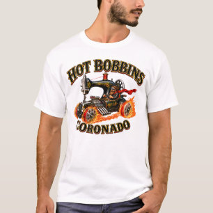 Hete spoelen mannen ontwerp t-shirt