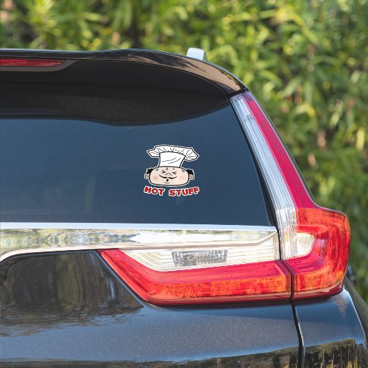 Hete spullen sticker (Auto Zijkant)