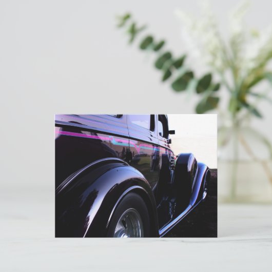 hete staaf briefkaart (Staand voorkant)