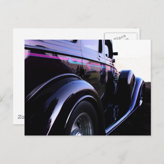 hete staaf briefkaart (Voorkant / Achterkant)