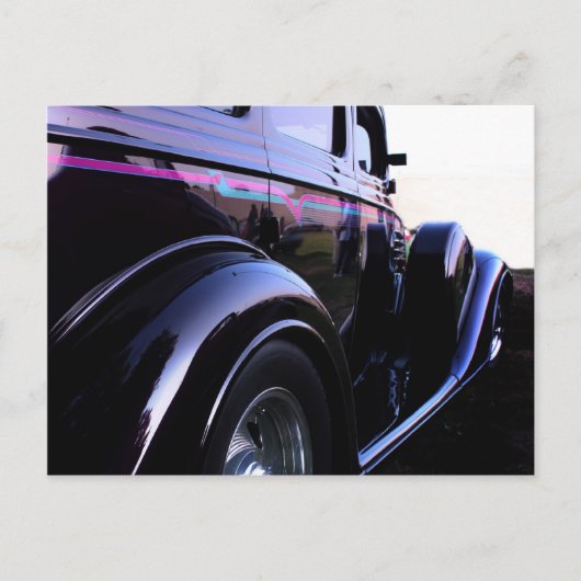 hete staaf briefkaart (Voorkant)