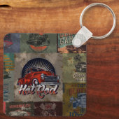  hete staafontwerp sleutelhanger (Achterkant)