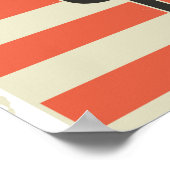 Hete staven Ras klassiek Poster (Hoek)